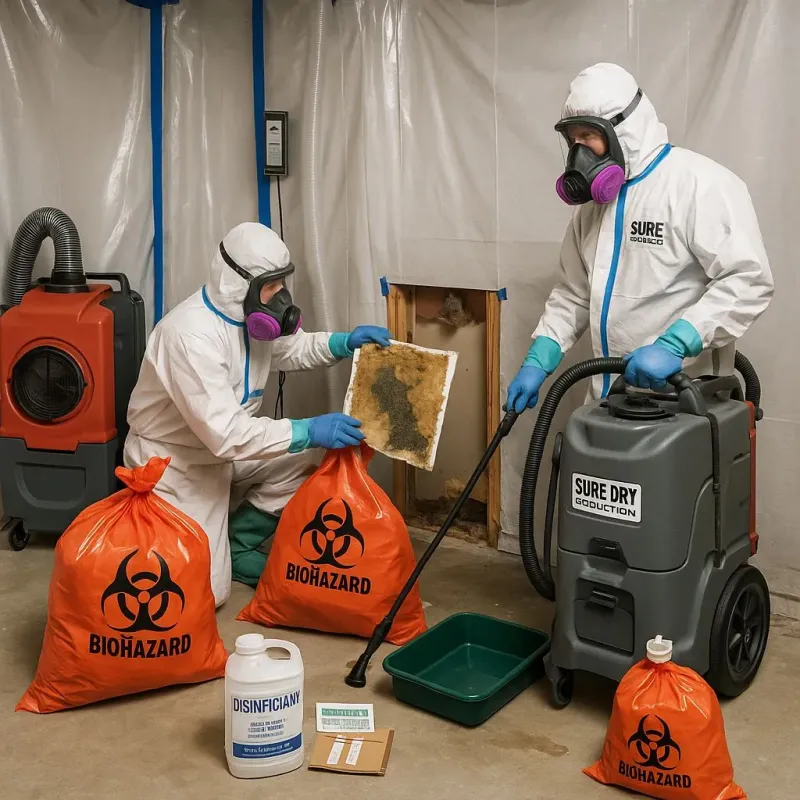 Contaminated Water Handling Protocols process in Winthrop, MN